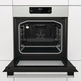 Cuptor incorporabil GORENJE BP737EX, Electric, Autocuratare pirolitica, 70 l, Clasa A+, Negru-Inox