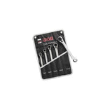 Trusa chei inelare duble cu clichet reversibil WGB 8-19 mm, 5 piese