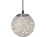 Glob Craciun Lumineo 300 Micro Led-uri Ø 40 Cm Transparent