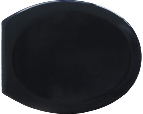 Capac WC ADOB Limone, inchidere simpla, negru 44x38 cm