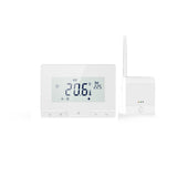 Termostat de ambient cu control vocal ALEXA, prin internet DG19 WI-FI ALB