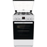 Aragaz GORENJE GGI5C20WF-B, 4 arzatoare, Gaz, L 50 cm, Grill, Alb