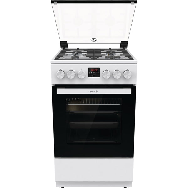 Aragaz GORENJE GGI5C20WF-B, 4 arzatoare, Gaz, L 50 cm, Grill, Alb