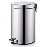 Cos de gunoi Esenia, cu pedala, din inox, 20 litri