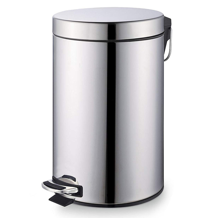 Cos de gunoi Esenia, cu pedala, din inox, 20 litri
