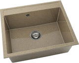 Chiuveta Bucatarie Cu O Cuva Fat Avangard 227 60x51 Cm, Fara Picurator, Granixit Cinnamon