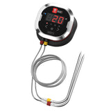 Termometru pentru gatit model iGrill 2, Weber, Bluetooth, Compatbil cu iOS/Android, -30-300 °C, Negru/Argintiu