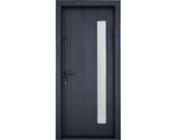 Usa Exterior Metalica Still 627-1 Gri Antracit 1 Geam 88x201 cm Dreapta