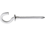 Holsuruburi Cu Carlig Dresselhaus 3, 5x68 Mm Otel Plastifiat Alb, Cu Guler De Oprire/mascare, 100 Bucati