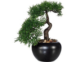 Planta Artificiala Bonsai Zada In Ghiveci H 25 Cm Verde