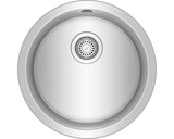 Set Chiuveta Bucatarie Centa Maia 45 Ø45 Cm Inox. Incl. Tocator Si Scurgator Vase