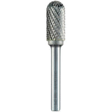 Freza cilindrica rotunjita pentru metal, WRC Alpen, 6mm, 50mm, dinti incrucisati