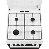 Aragaz ELECTROLUX LKG604002W, 4 Arzatoare, Gaz, L 60 cm, Grill, Rotisor, Alb