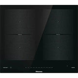 Plita Incorporabila HISENSE I6456CB, Inductie, 4 arzatoare, Touch Control, Negru