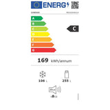 Combina frigorifica GORENJE NRC6204SXL4, No Frost Plus, 361 l, H 200 cm, Clasa C, Inox