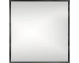 Oglinda Baie Dreptunghiulara Cordia Brw Line 65x60 Cm Rama Neagra