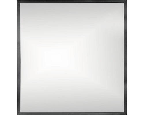 Oglinda Baie Dreptunghiulara Cordia Brw Line 65x60 Cm Rama Neagra
