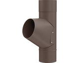 Ramificatie Burlan Metalic METIGLA Ø 100 mm Maro RAL 8017
