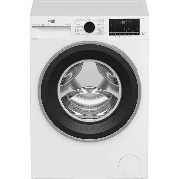 Masina de Spalat Rufe Frontala BEKO B3WFT59415W, SteamCure, 9 kg, 1400 rpm, Clasa A, Alb