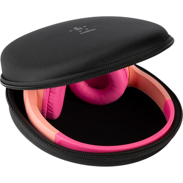 Casti pentru copii, Belkin, SOUNDFORM, Mini, Wireless, On-Ear, Roz