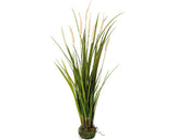 Planta Artificiala Iarba Miscanthus H 75 Cm Crem