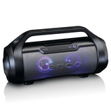 Boxa portabila Lenco SPR-070BK, Bluetooth, USB, SD, Lumini