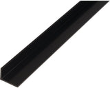 Cornier Plastic Alberts 25x20x2 Mm, Lungime 2, 6m, Negru