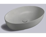 Lavoar pe Blat, Jungborn Kalen, 62,5 x 42 cm, cu Dop Ceramic, Gri Mat