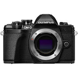 Set Aparat foto Mirrorless OLYMPUS E-M10 Mark III, 16.1 MP, 4K, Wi-Fi, plus Obiectiv EZ 14-150mm, Negru