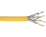 Cablu Retea Date Stp Cat 6 4x2x23awg 500mhz Portocaliu, Inel 50m, Perechi Ecranate
