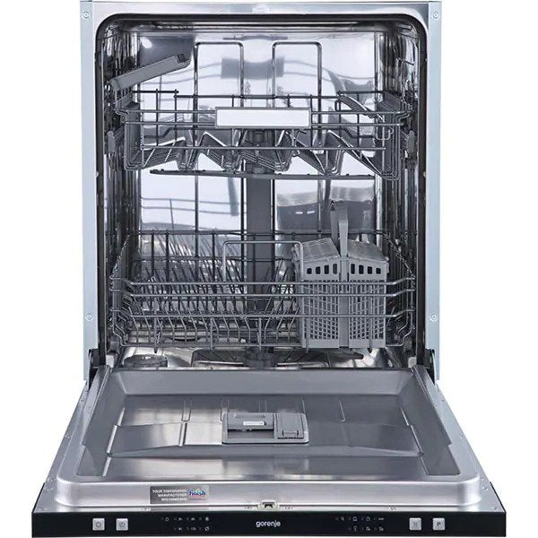 Masina de Spalat Vase Incorporabila GORENJE GV61212, 13 seturi, 6 programe, 60 cm, Clasa E, Alb