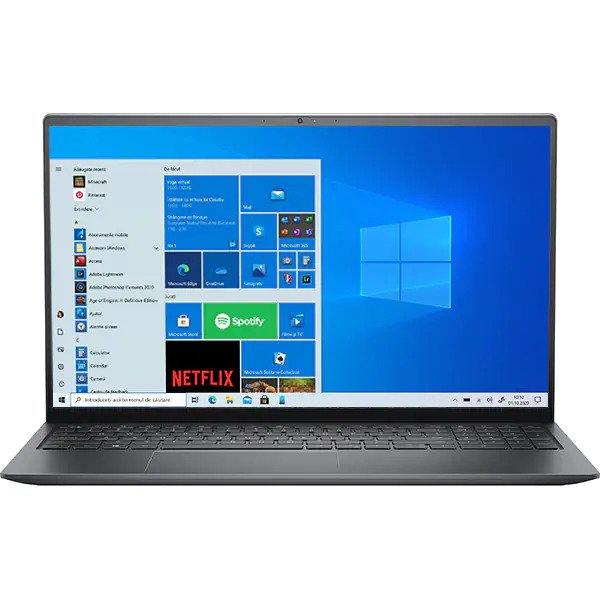 Laptop DELL Vostro 5515, AMD Ryzen 3 5300U, 15.6" Full HD, 8GB, SSD 256GB, AMD Radeon, Windows 10 Home, Gri
