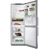 Combina frigorifica Whirlpool WB70I931XAQUA, 439l, Total No Frost, 6th Sense, Active 0, Dozator de apa, Clasa F, H 195.5 cm, Inox anti-amprenta