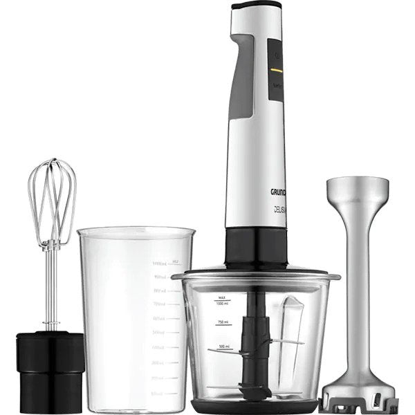 Mixer vertical GRUNDIG Delisia BL8680, 1l, 850W, 6 trepte viteza, Argintiu-Negru