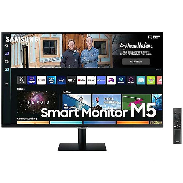 Monitor LED VA Samsung 32", Full HD, HDMI, Bluetooth, Wireless Display, Vesa, Negru