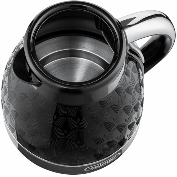 Fierbator Apa ZELMER ZCK7640, 1.7l, 2200W, Negru-Argintiu