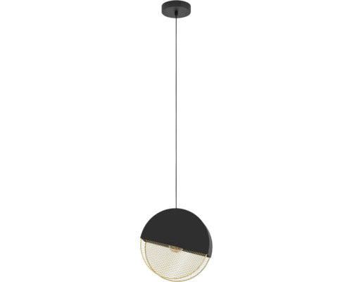 Pendul Mumbles E27 Max. 1x40w, Negru/auriu