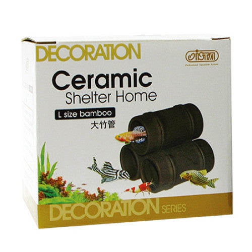 Adapost ceramic pesti, ISTA Shelter Home L size bamboo, I-908