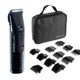 Set complet de ras si tuns BaByliss Cordless E707ROE, Acumulator, 11 Accesorii, Led, Negru