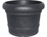 Ghiveci Geli Palermo, Plastic, Ø 35 H 26 Cm, Antracit