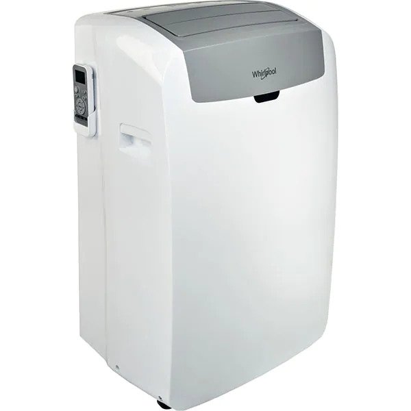 Aparat aer conditionat portabil Whirlpool PACW212HP, 12000 BTU, Alb