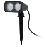 EGLO, 93385, NEMA 1, lampa incastrata in pamant, GU10, 2X2.8W, IP44, transparenta