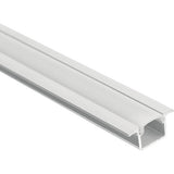 Profil LED incastrat, 1LED002, aluminiu, anodizat, 100cm