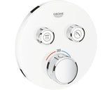 Unitate comanda Grohe SmartControl, termostat, 2 iesiri, necesita valva, alb, 29151LS0