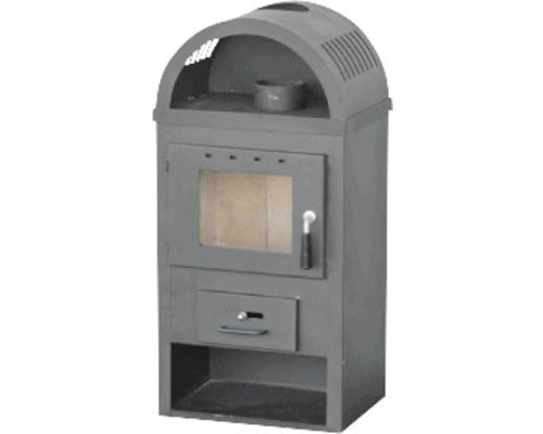Semineu Pe Lemne Cu Bolta Blist B10 Eco Negru 9,7 Kw 99x39x46,5 Cm