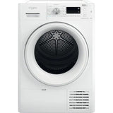 Uscator de Rufe WHIRLPOOL FFT M11 82 EE, 6th Sense, Pompa de caldura, 8 kg, 15 programe, Clasa A++, Alb