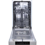 Masina de spalat vase incorporabila Gorenje GI520E15X, panou de control, 9 locuri, 45 cm, 5 programe, clasa energetica E, otel inoxidabil