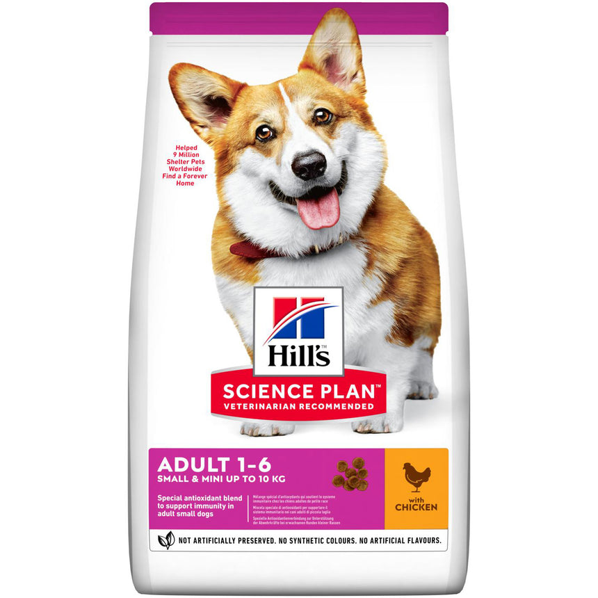 Hrana uscata pentru caini Hill's SP Canine Adult, Small&Mini, Pui, 3kg