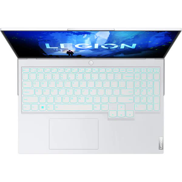 Laptop Gaming LENOVO Legion 5 Pro 16IAH7H, Intel Core i5-12500H pana la 4.5GHz, 16" WQXGA, 16GB, SSD 512GB, NVIDIA GeForce RTX 3060 6GB, Free Dos, Alb