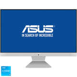 Sistem All-in-One ASUS V241EAK cu procesor Intel® Core™ i3-1115G4 pana la 4.10 GHz, Tiger Lake, 23.8", Full HD, IPS, 8GB DDR4, 256GB SSD, Intel® UHD Graphics, Endless OS, White